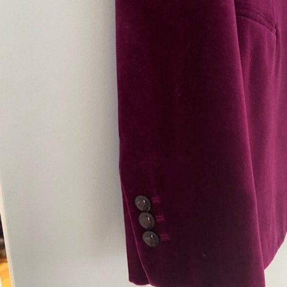 MASSIMO DUTTI Velvet jacket - Picture 2 of 5